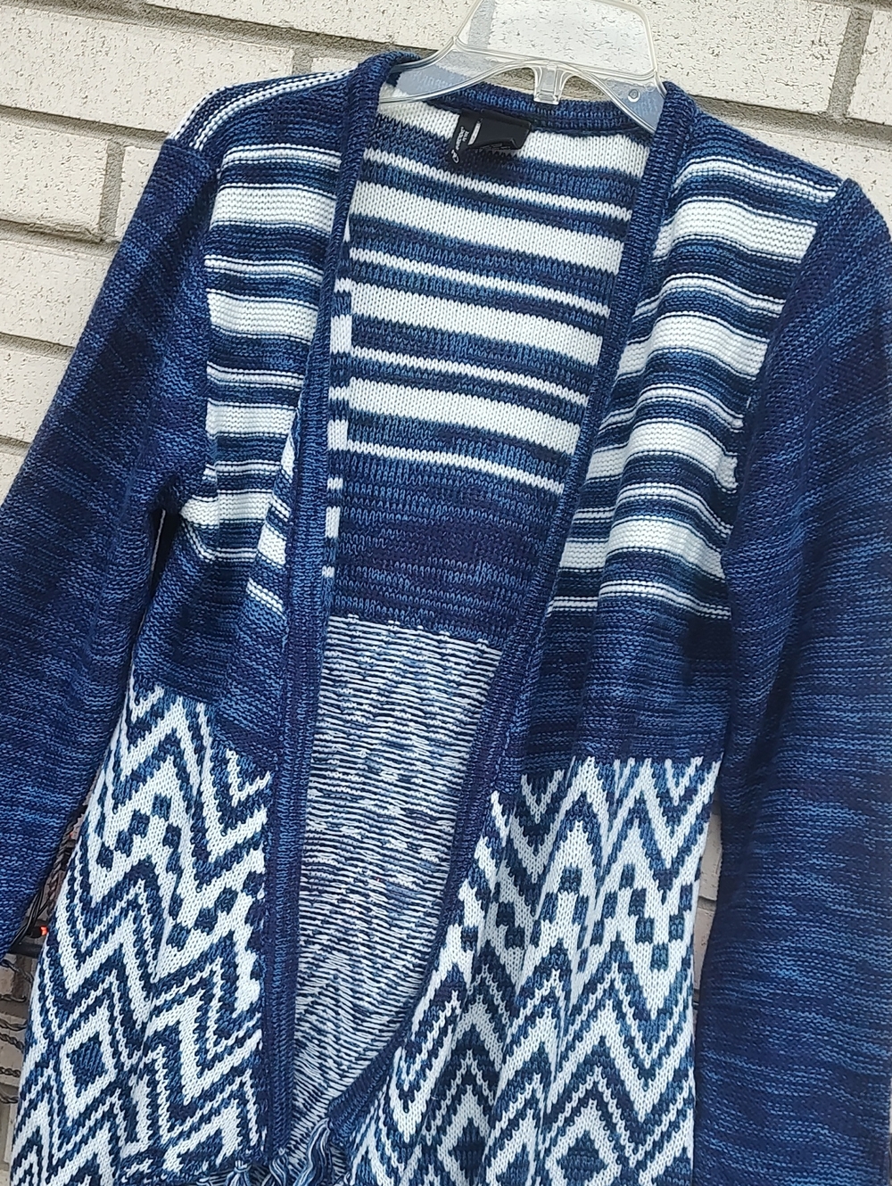 New directions//Fringe Cardigan - Picture 6 of 8
